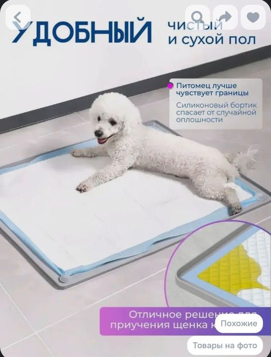 Лоток для собак 60*90