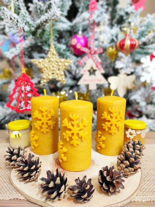 Свещи от Пчелен Восък/ Beeswax Candles