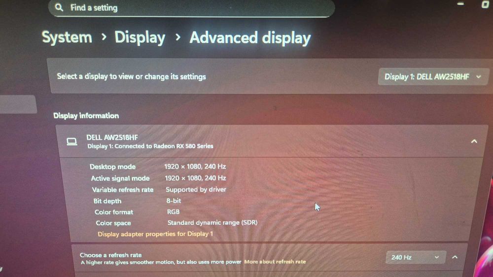 PC Gaming Ryzen 7 + RX 580 + Monitor 240Hz – Funcțional + Periferice