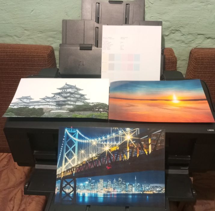 Epson l1800 , L 805 струйный принтер