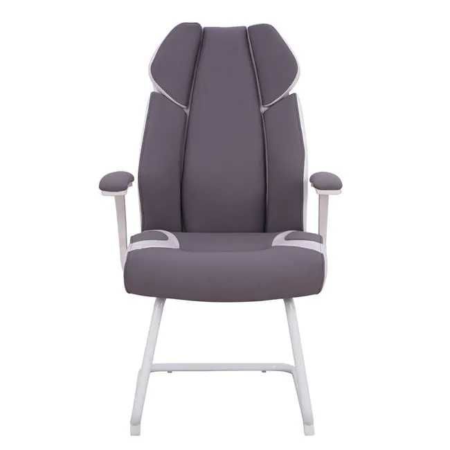 Луксозен Посетителски стол Комо HM1102 - сив, Последн брой,Промо цена!