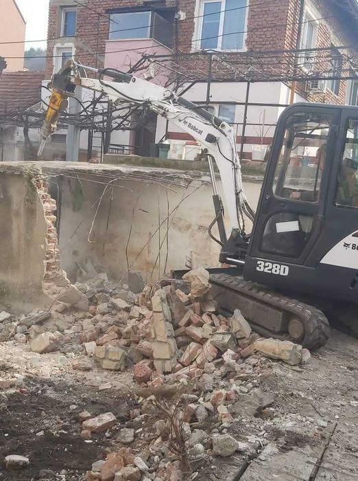 Услуги с мини багер ,Бобкат и Камиони до 10 тона.Сапарева баня.