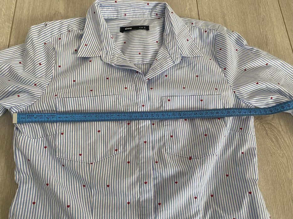 Дамска риза със сърчица