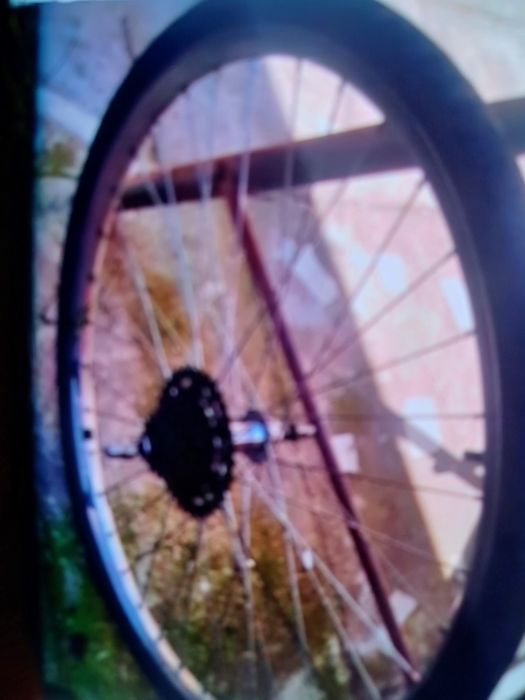 Roata de bicicleta pe 28 cu 7 pinioane