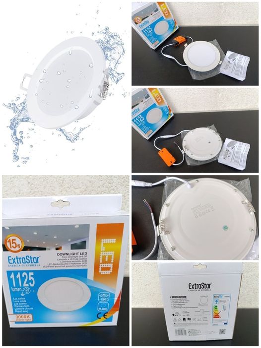 Lustra aplica lampa inox led bec bucatarie iluminat baie ip 44 spot