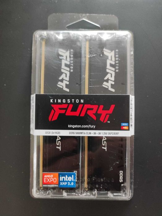 Memorie DDR5 32Gb Kingston Fury (2x16GB) 5600MT/s CL36