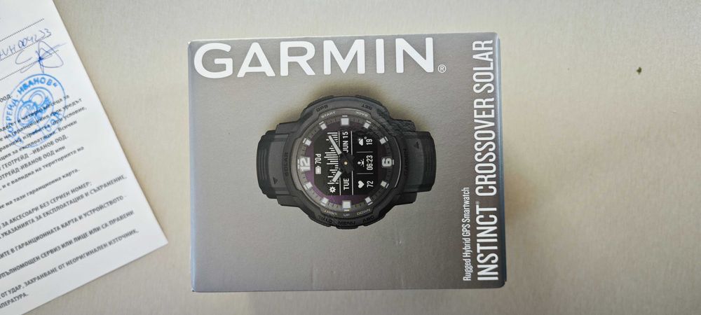 Продавам Garmin Instinct crossover solar