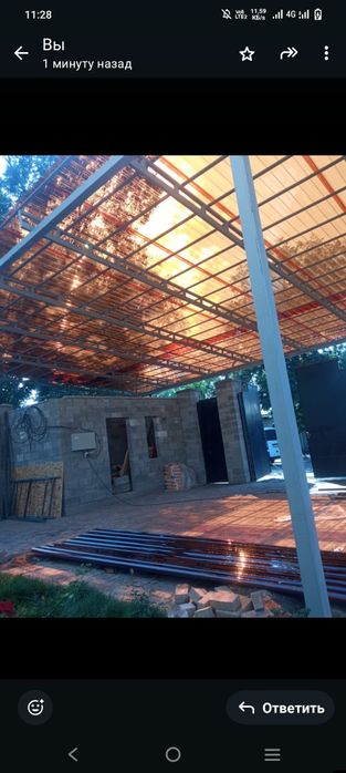 Заборы навесы Алматы