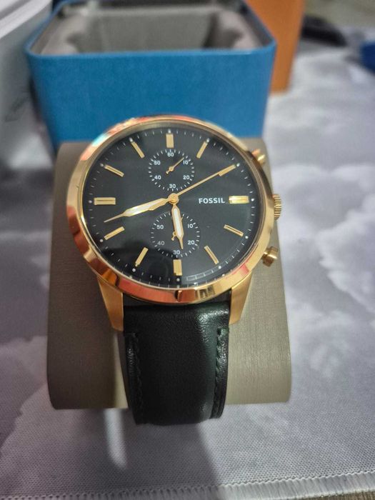 Ceas Fossil Townsman Chronograph Verde