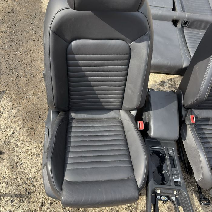 Салон кожен рекаро  vw passat 8
