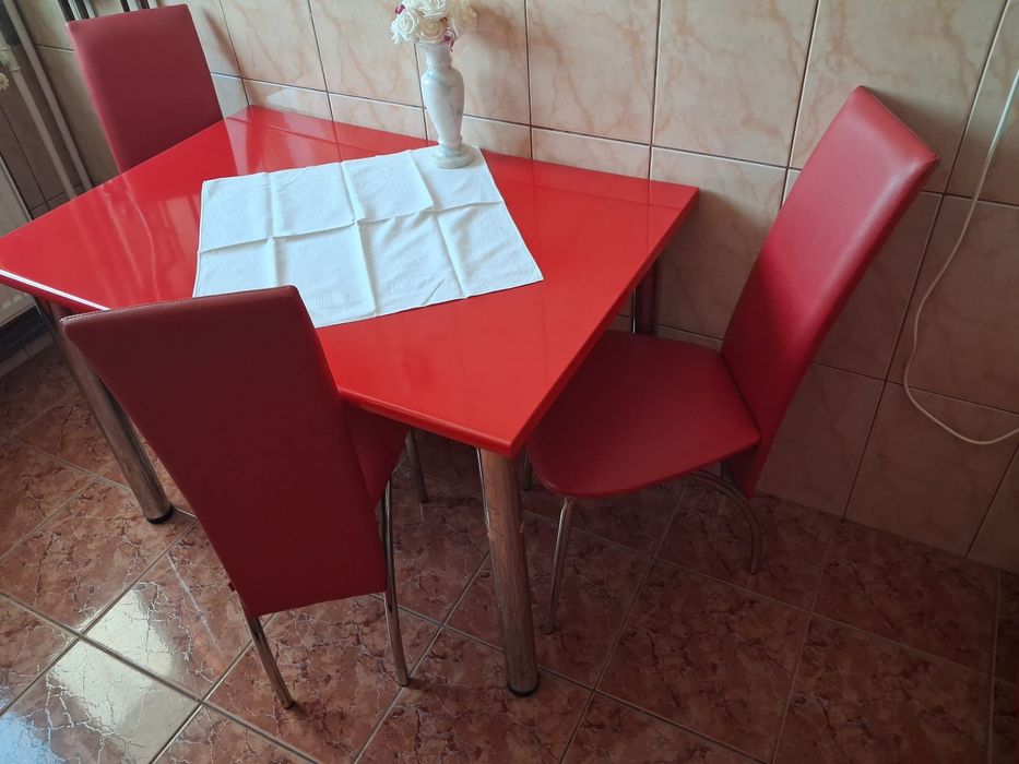 Bucatarie cuptor electric+plita gaz
