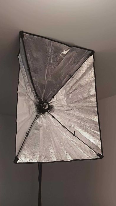 Softbox cu trepied reglabil 200 cm [3 bucati]