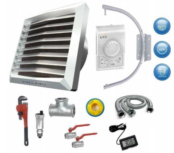 Тепловентилятор Вулкан, Volcano в Алматы и Астане для больших площадей