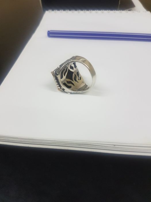 Перстень серебро мужской