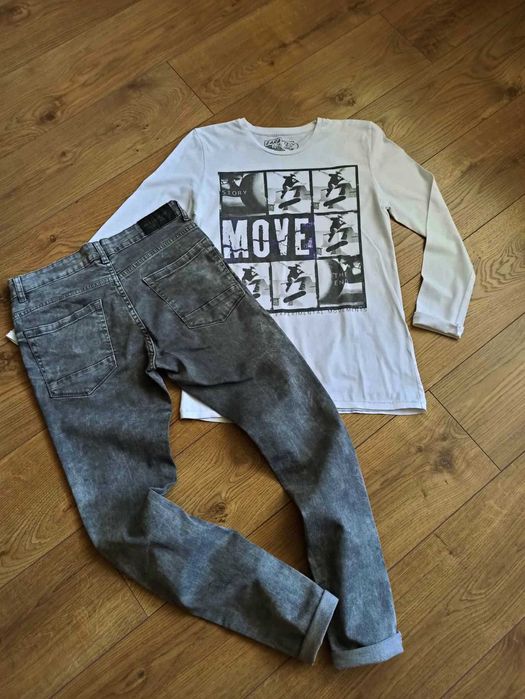 ZARA, PULL & BEAR детски дънки и блузки