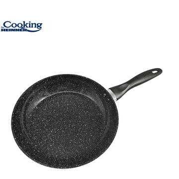 Tigaie neagra NOUA 24/5 cm antiaderenta int ceramic Heinner Tuci email negru 18cm 3,5l NOU