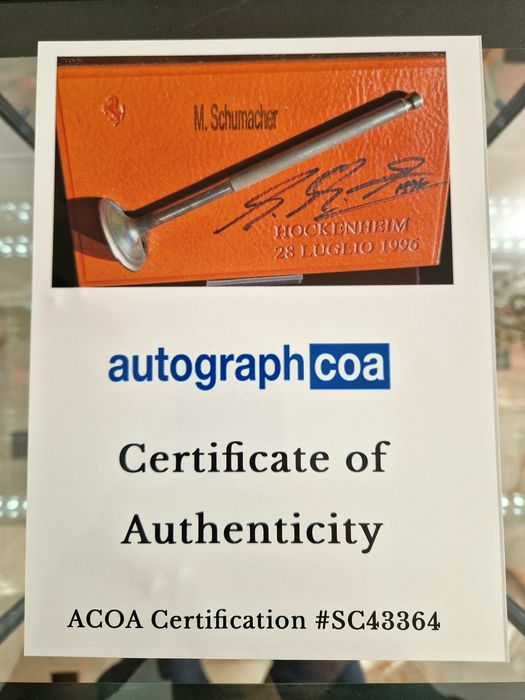 Unicat ,piesa de colectie Formula.1 Michael Schumacher