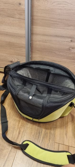 Cutie / cusca textil transport pisici / catei