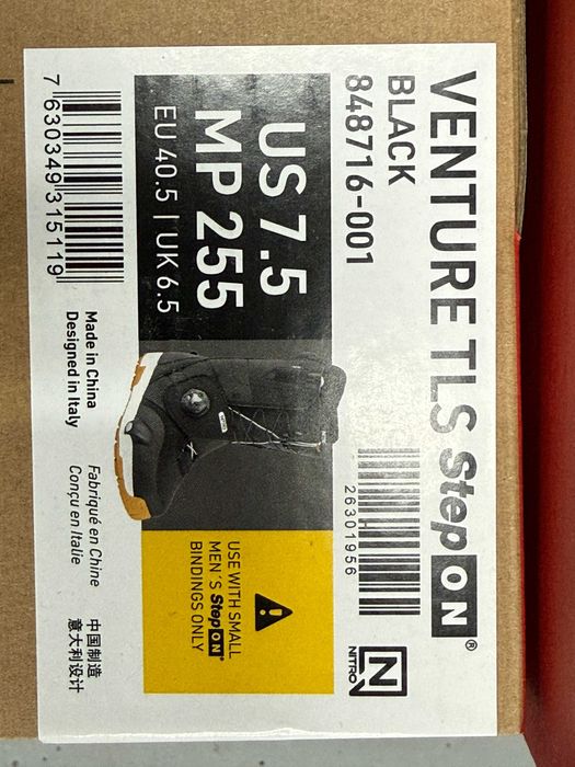 boots noi nitro venture tls step on mondo 25,5 26,5 27 28,5 29 30 33