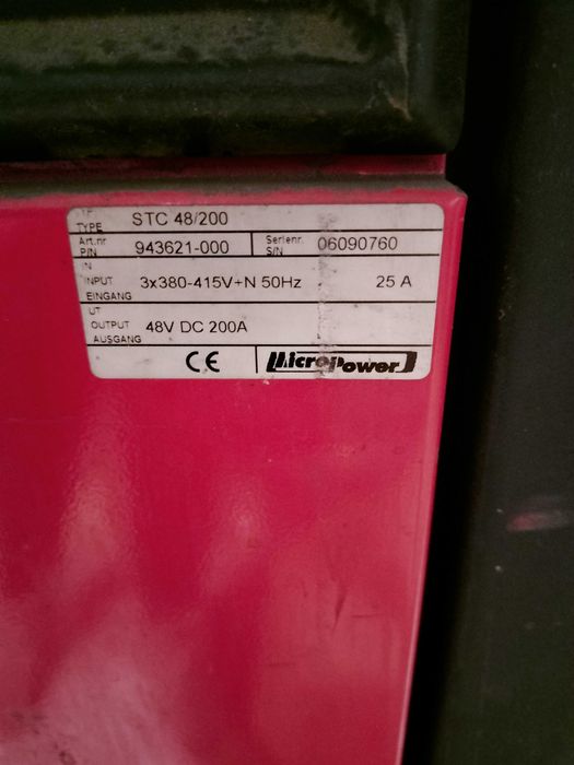 Statie incarcare 12/72v 200ah Micropower