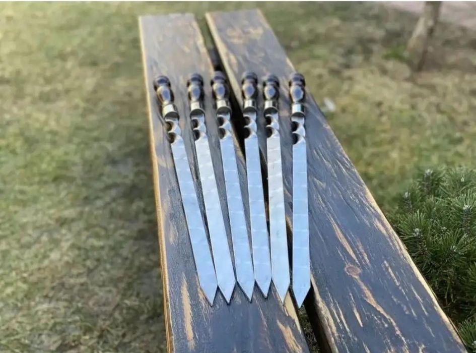 Шампура с деревянной ручкой  !!!