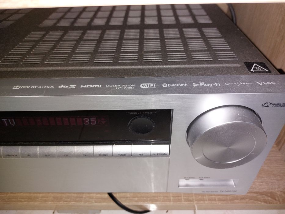 Receiver de ultima generatie ONKYO 575e,4k HDR,Atmos,Dts X.Dac Akm4458