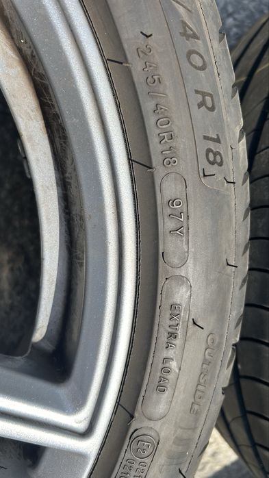 Джанти с гуми 18” 5х112 борбет