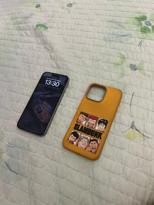 Iphone 15 pro max 256 титан в идеале 86 акб