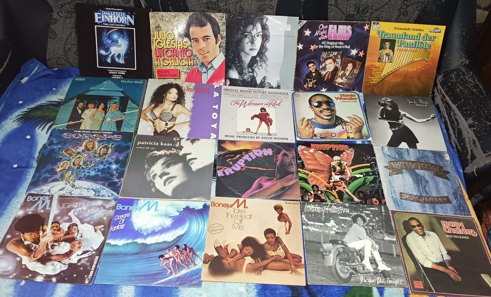 Discuri de vinil paraziții, Boney M