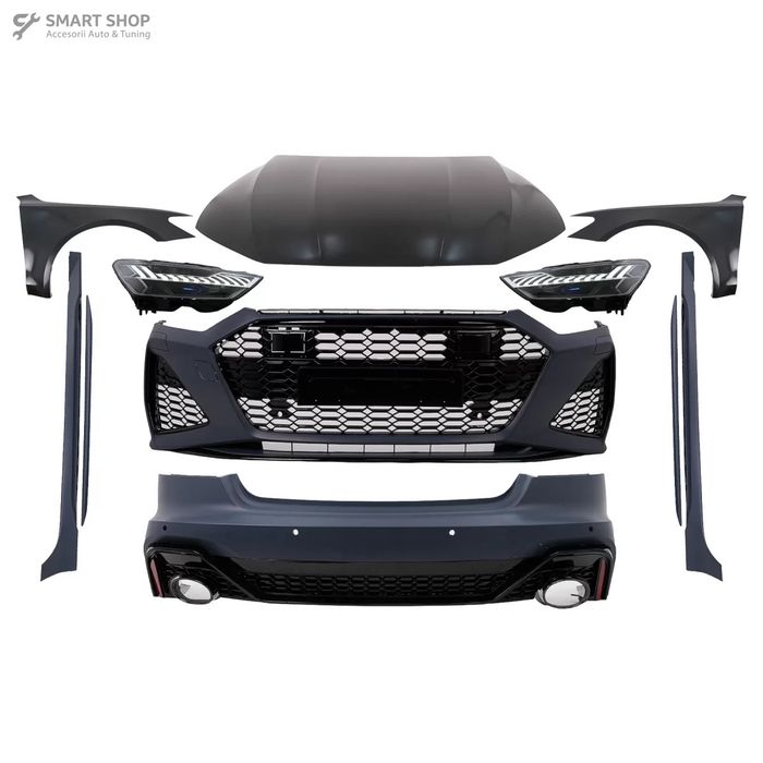 Pachet Exterior Complet Audi A7 4G Facelift (2015-2017) Wide RS Design
