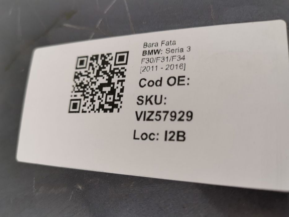 Предна броня БМВ / BMW Seria 3 F30/F31/F34 Оригинална