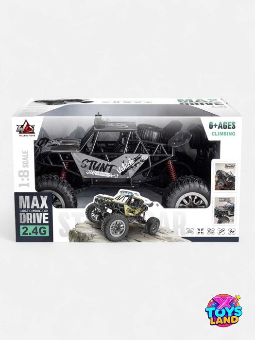 Большая радиоуправляемая машинка-внедорожник 1:8 масштаба!