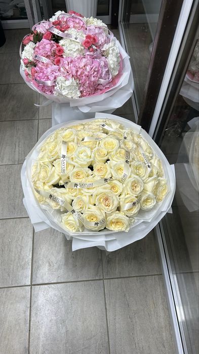 Букет 51 штук роза