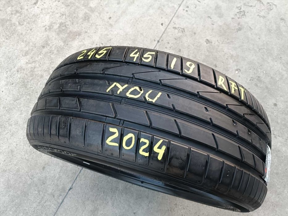 O anvelopa noua de vara 245 45 19 hankook ventus S1 evo3 run flat 2024