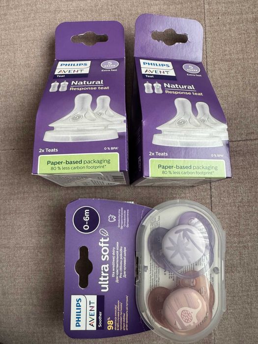 Philips биберони и комплект залъгалки