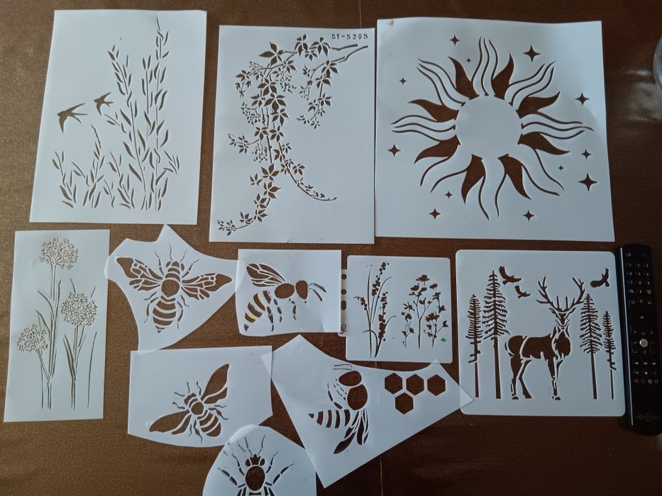 Шаблони за рисуване природа / декорация