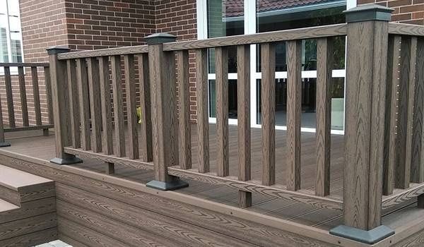 Терраса из ДПК, декинг терраса Алматы