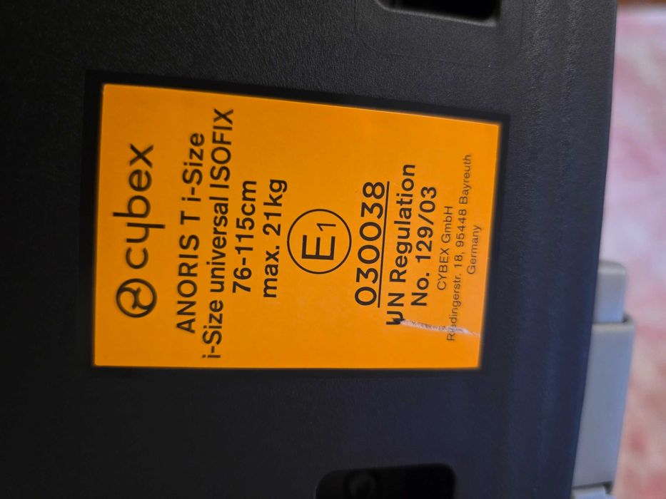 Стол за кола Cybex Anoris T i-Size