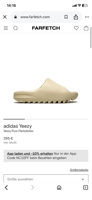Papuci Adidas Yeezy Pure marimea 13 US (47/30cm)