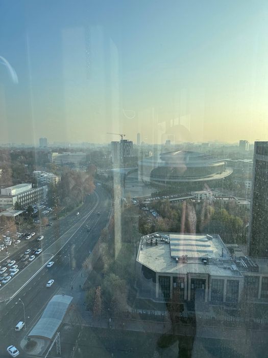 Аренда офис в ЖК Nest One понарамные окна 16-этаж 120м2