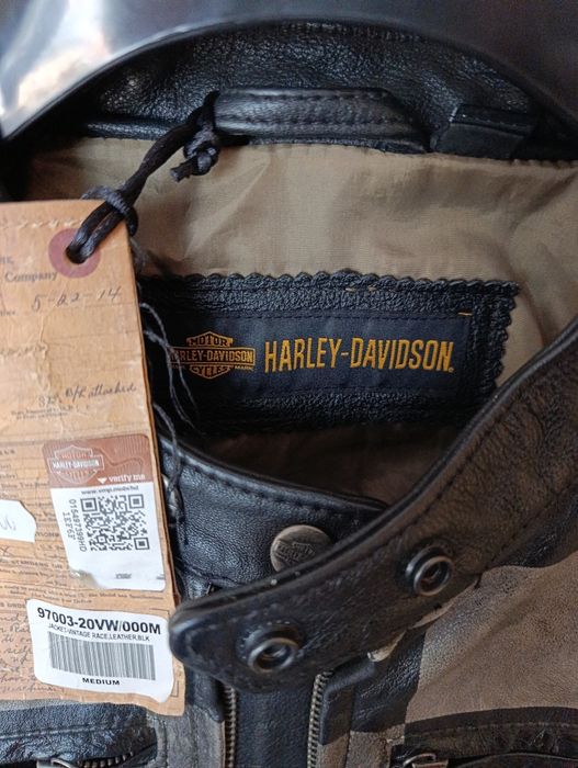 Чисто ново кожено дамско яке Harley Davidson, размер М