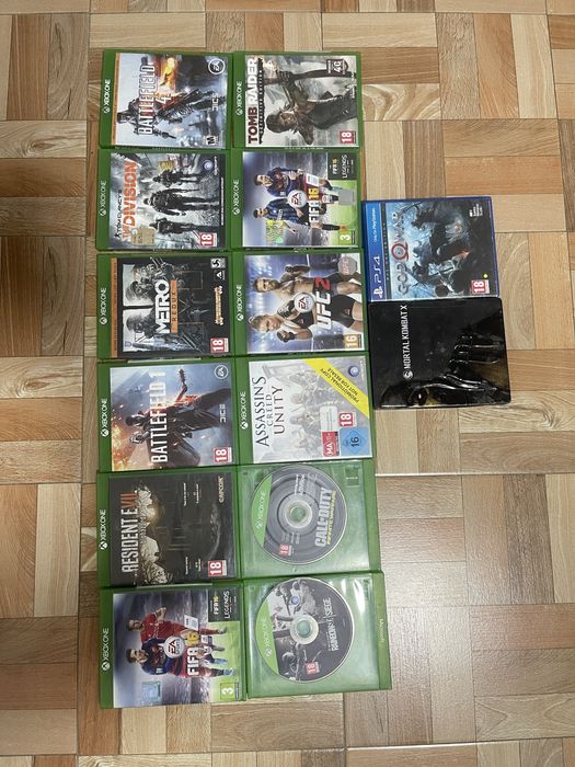 Vand Xbox One S +12 jocuri +Controller - stare foarte buna