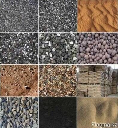 Песок шебень балласт