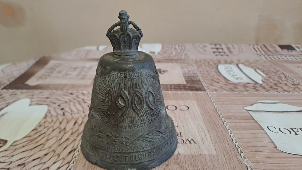 Антична немкса камбана Reichsadler Kaiserreich WK Militaria