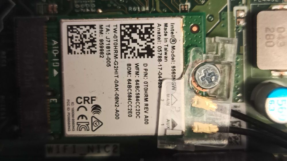 Placa WiFi Intel (Dell Wyse 5070)