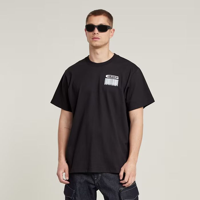 Уголемена тениска G-Star Raw Barcode S , M , L , XL , XXL нова мъжка