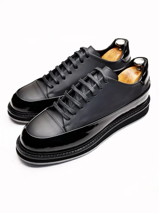 Мъжки обувки от 100% естествена кожа! Ръчна изработка!