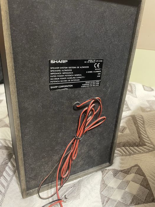 Уредба с колони Sharp CD-C410H
