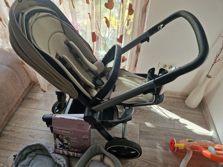 Carucior Joolz Hub+ cocoon+sac picioare+sac iarna +cana+plasa insecte