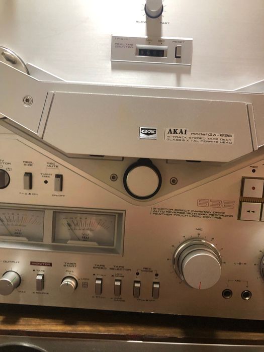Vintage de colectie magnetofon Akai gx 636